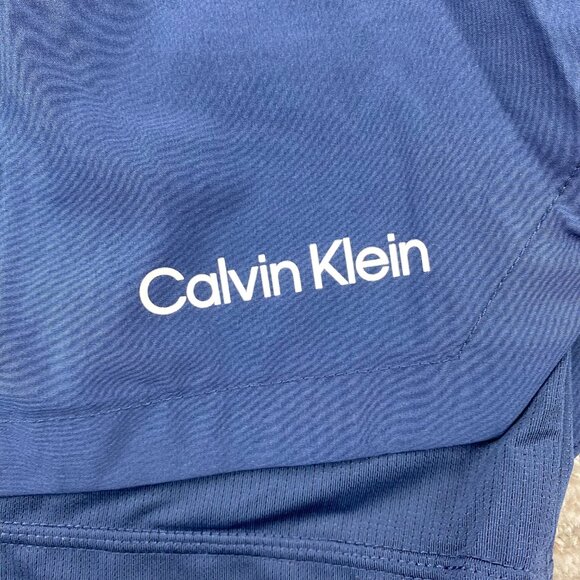 Calvin Klein Swimwear Swim Trunks Men XXL Navy Blue Lined New With Tags Designer - Picture 5 of 13